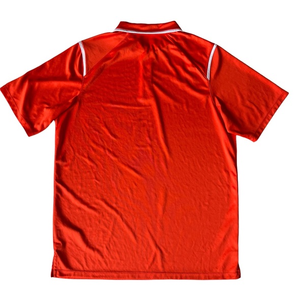 Nike DRI-FIT Short Sleeve Golf Polo Orange L - Picture 3 of 11